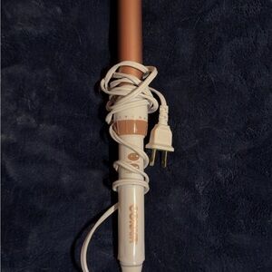 Conair White and Gold Curling Iron